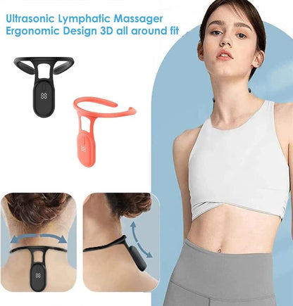 Lymphatic Soothing Neck Instrument, Neck Ease Lymphatic Massager
