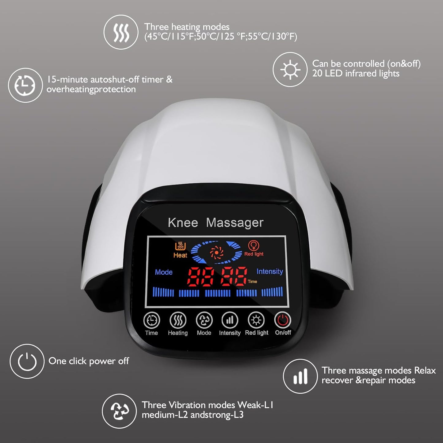 Knee Massager, Embrace Total Knee Care Unlock The Power of Pain Relief